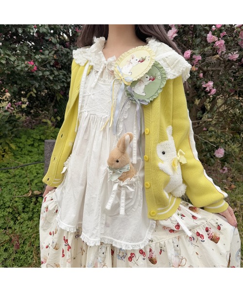 ピンクハウス 野うさぎの森ワッペンブローチ ピンクハウス 野うさぎの森ワッペンブローチ - アクセサリー