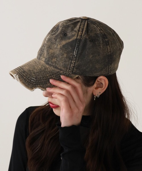 こ*理様 グランシー GRANCY EyeletDesign DamageCap GRANCY（グランシー）の「【GRANCY】EyeletDesign DamageCap