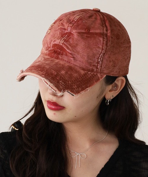 ROOP TOKYO キャップ 帽子 Cotton Damaged Cap/コットンダメージ