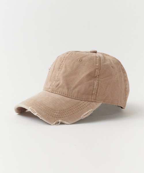 ROOP TOKYO キャップ 帽子 Cotton Damaged Cap/コットンダメージ