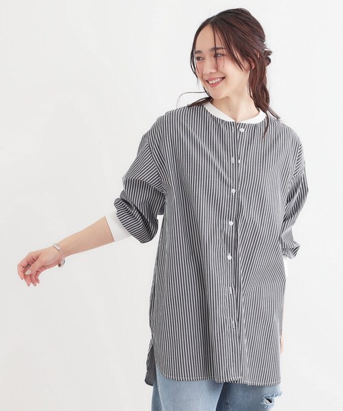 SHOO・LA・RUE（シューラルー） チュニック 「洗える/S-LL」リブで