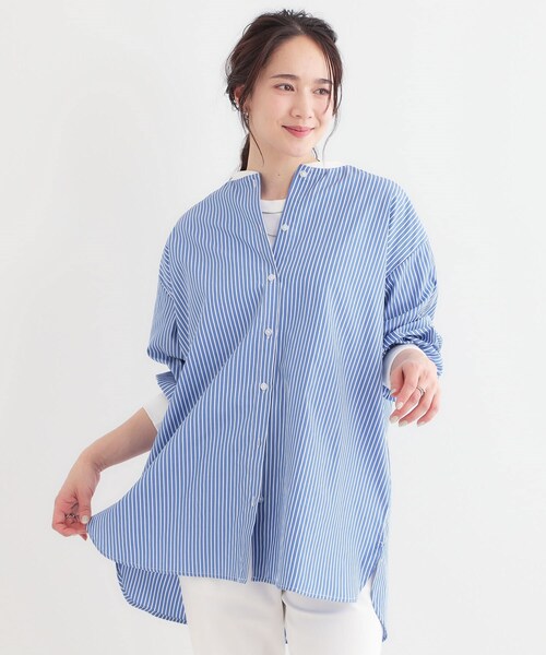 SHOO・LA・RUE（シューラルー） チュニック 「洗える/S-LL」リブで