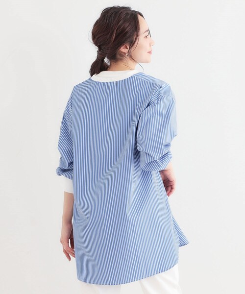 ララルーチュ SHOO・LA・RUE（シューラルー） チュニック 「洗える/S-LL」リブで