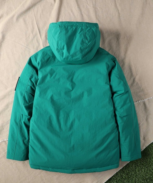 「CAMP7」 ダウンジャケット M レッド レディース_画像3