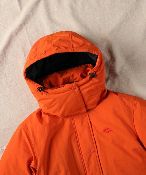 「CAMP7」 ダウンジャケット M レッド レディース_画像6
