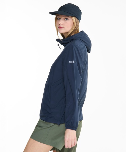 AIGLE マウンテンパーカー ウインドブレーカー 撥水 UVカット