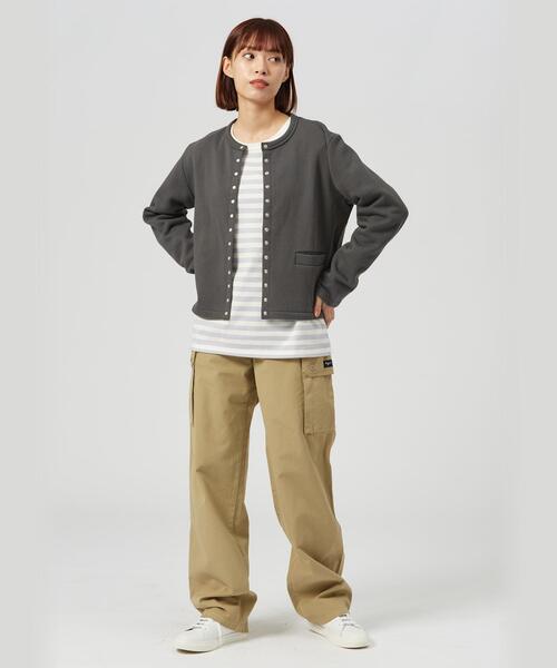 agnes b.◆カーディガン(薄手)/2/--/グレー/EBT2J155 agnes b. 「agnes b.」 カーディガン 2 グレー系その他