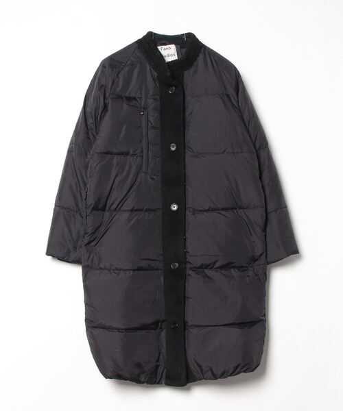 Fano Studios ボリュームダウンジャケット ブラック Fano Studios」 ダウンコート S ブラック レディース : ZOZOTOWN Yahoo