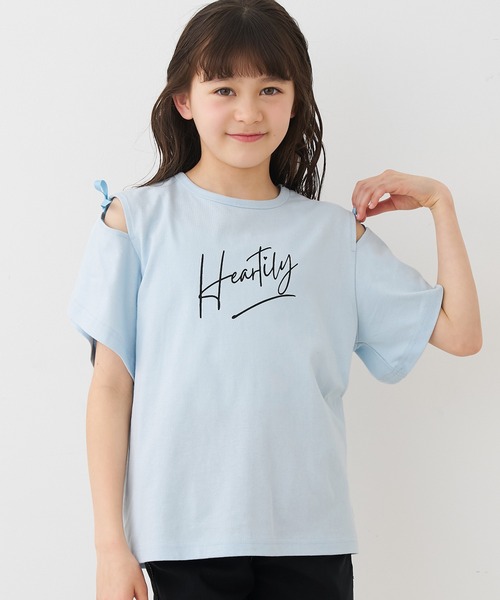 coca（コカ） tシャツ ＼26ss 新色追加／ 大人気アイテムキッズ リボン