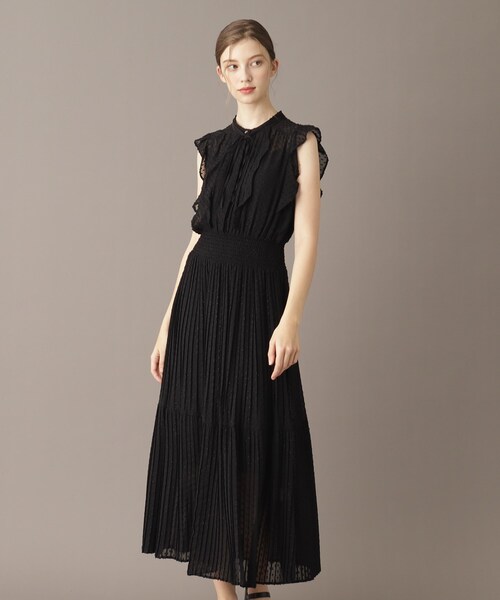 ラブリーワンピ❤️新品✨海外セレクト♡ドットフリルワンピース ドットフリルスリーブワンピース（ワンピース）｜La TOTALITE