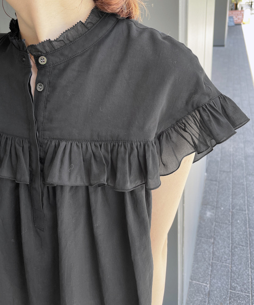Spick＆Span 「Spick & Span」 ノースリーブブラウス - ベージュ