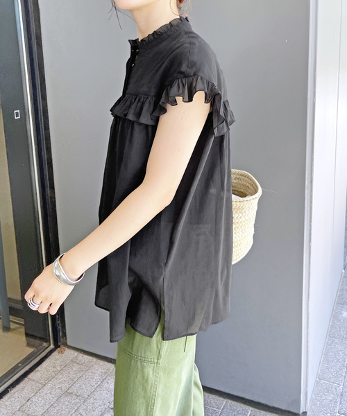 「Spick & Span」 ノースリーブブラウス - ベージュ レディース Spick＆Span 「Spick & Span」 ノースリーブブラウス - ベージュ