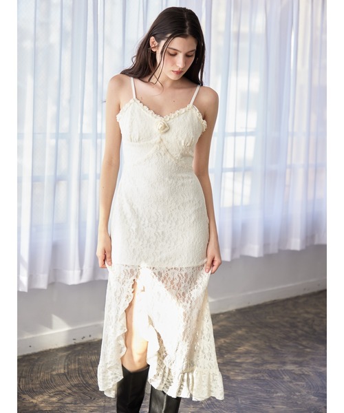 etre loin ドレス Rose race cami dress : ZOZOTOWN Yahoo!店