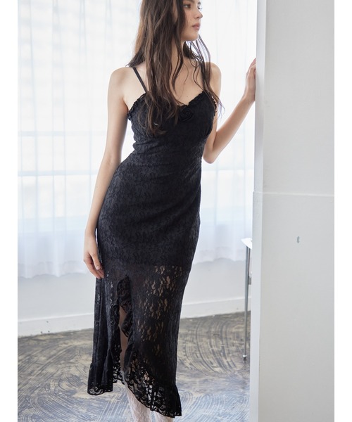 etre loin ドレス Rose race cami dress : ZOZOTOWN Yahoo!店