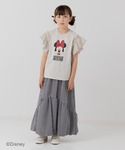 tシャツ 「ディズニー」ミニーマウス/肩フリル...の詳細画像1