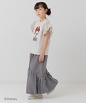 tシャツ 「ディズニー」ミニーマウス/肩フリル...の詳細画像2