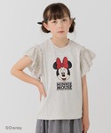 tシャツ 「ディズニー」ミニーマウス/肩フリル...の詳細画像4