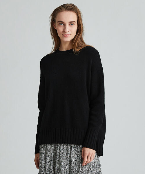 MACPHEE（マカフィー） 長袖ニット S ベージュ レディース : ZOZOTOWN