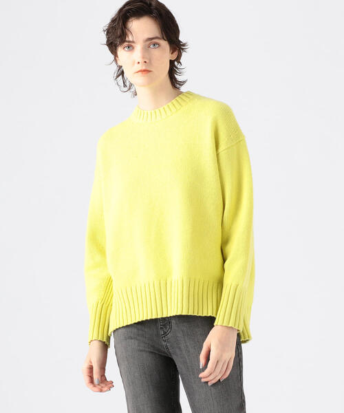 MACPHEE（マカフィー） 長袖ニット S ベージュ レディース : ZOZOTOWN