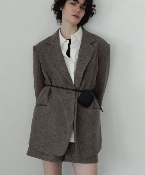 【完売品!】anuke アンヌーク ウエストポーチ ブラウン anuke（アンヌーク） ウエストポーチ ウエストバッグ Ecoleather Waist
