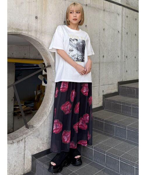 MURUA オープントゥ　厚底ブーツ エアプラットフォームオープントゥソックブーツ[品番