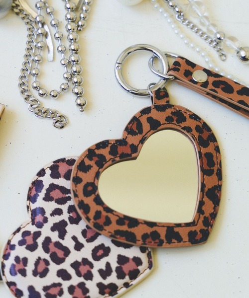 LOWRYS FARM（ローリーズファーム） キーホルダー ハートミラー