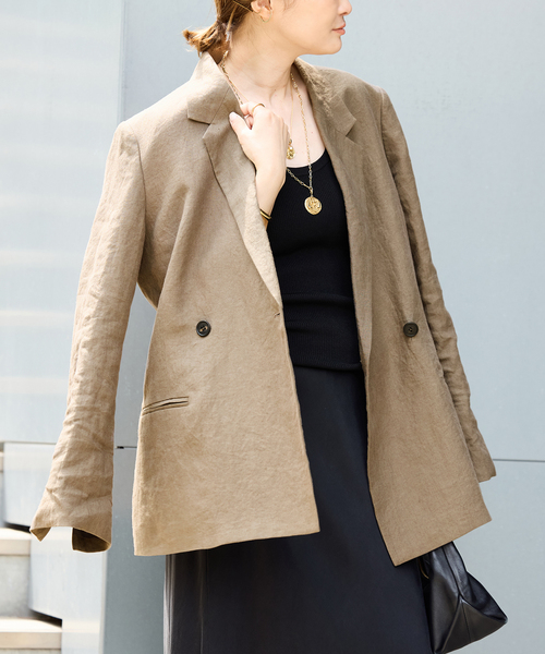 Deuxieme Classe ジャケット テーラードジャケット *Linen