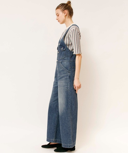 ジョンブル つなぎ オールインワン インディゴ 日本製 Johnbull  