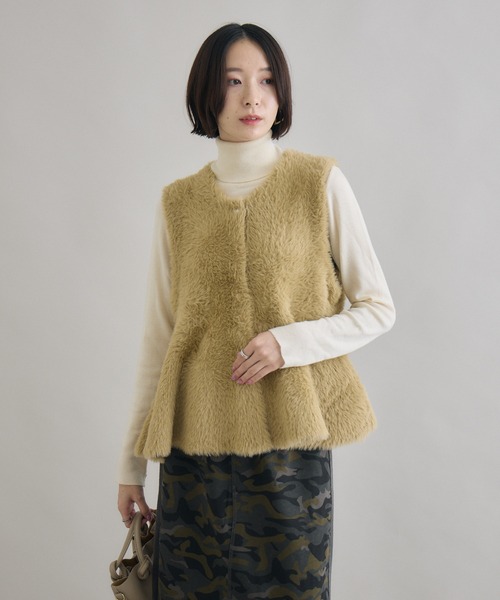 紅花でベスト Paradise Picnic（パラダイスピクニック） ベスト ジレ Dignite