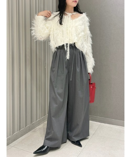 FRAY I.D（フレイ・アイディー） スラックス 1 グレー レディース