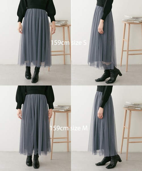 「natural couture」 ドッキングワンピース SMALL グレイッシュベージュ レディース_画像5