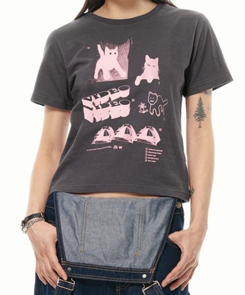 tシャツ 「UNISEX」Video Jockey／hipster T レディース メンズ