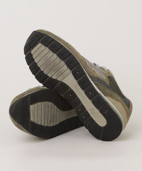 「New Balance」 ローカットスニーカー 23.5 グリーン レディース_画像3