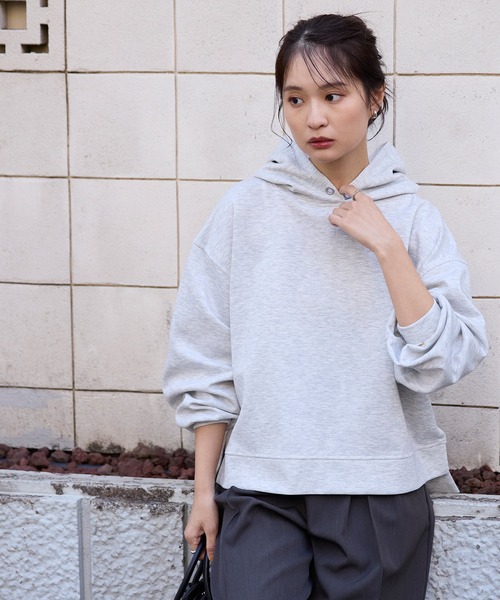 MONO-MART（モノマート） パーカー イージードライダンボールニット