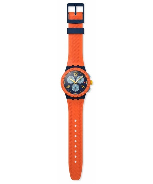 swatch sun down 腕時計 スウォッチ クロノグラフ オレンジ Orange