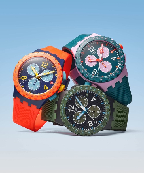 スワォッチレディース/メンズ automatic 時計 Swatch 腕時計 OLIVE RUSH メンズ レディース : ZOZOTOWN Yahoo