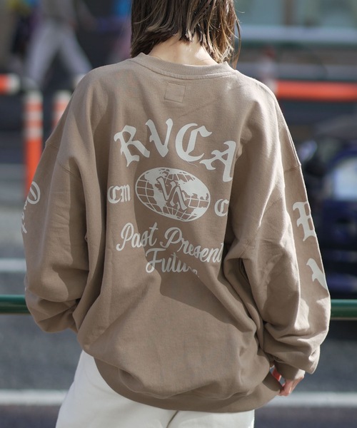 RVCA（ルーカ） トレーナー スウェット メンズ VA WORLD WIDE CR