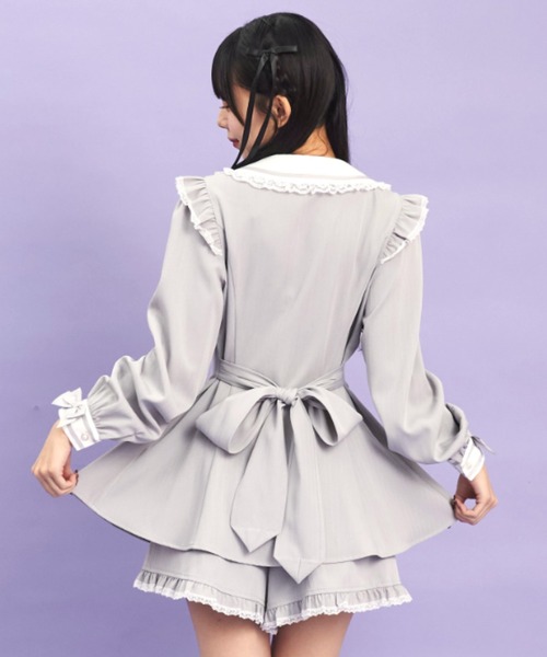 Secret Honey セットアップ Uネックカラーセットアップ