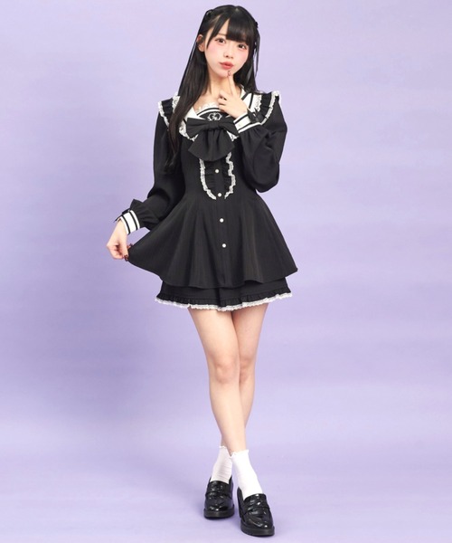 Secret Honey セットアップ シークレットハニー Secret Honey レースラッフルセットアップ