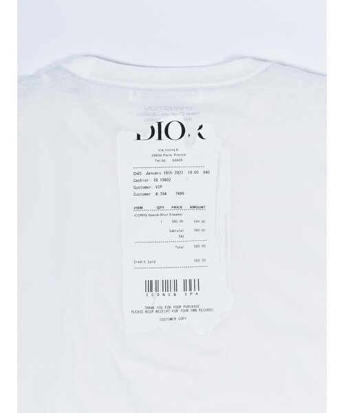 tシャツ 「TRANSITION×ICONIQ」ICONIQ別注パロディプリントロング 