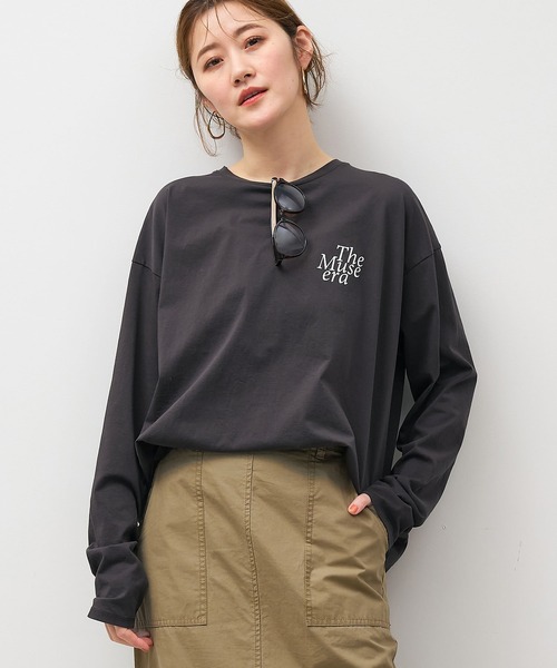 MICA&DEAL（マイカアンドディール） tシャツ バックプリントロゴロング