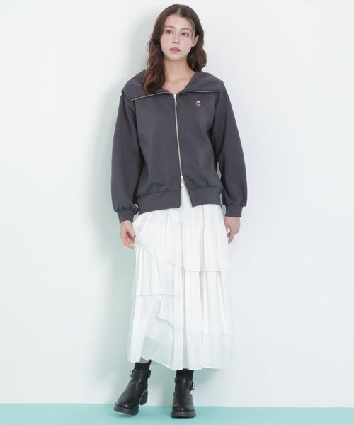 JILL by JILLSTUARTフード付きパーカー JILL by JILL STUART（ジルバイジルスチュアート） パーカー 「BEAR
