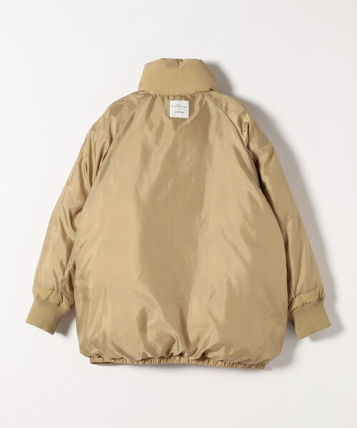 SHIPS any ダウンコート ダウンジャケット any: ナイロン スタンド