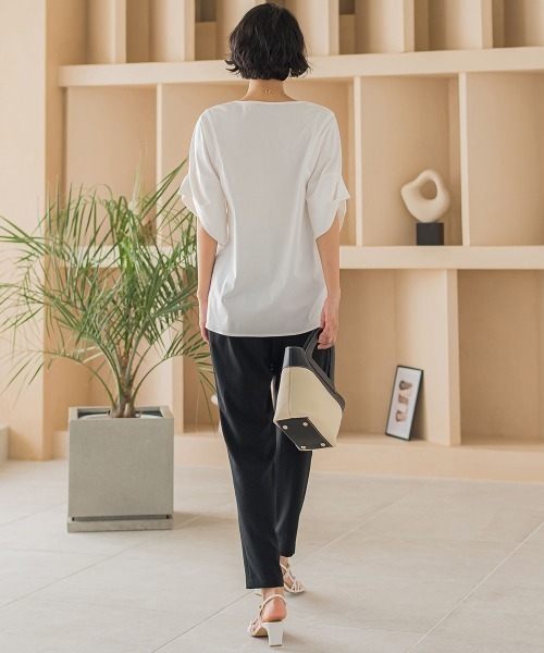 「LAUTREAMONT」 半袖カットソー 11号 グリーン系その他 レディース_画像5