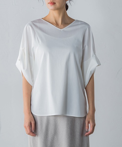 「LAUTREAMONT」 半袖カットソー 11号 グリーン系その他 レディース_画像7