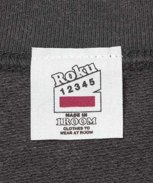 6 トレーナー スウェット 「6(ROKU)」ダメージ ペイント スウェット