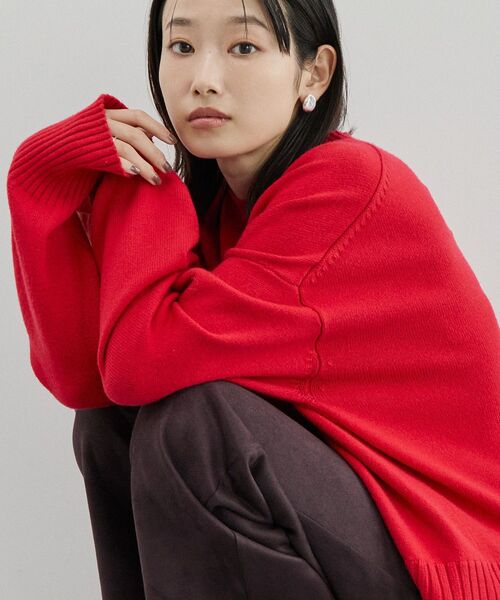 ニット セーター バイパチモックネックニットプルオーバー レディース | AMERICAN HOLIC | 06