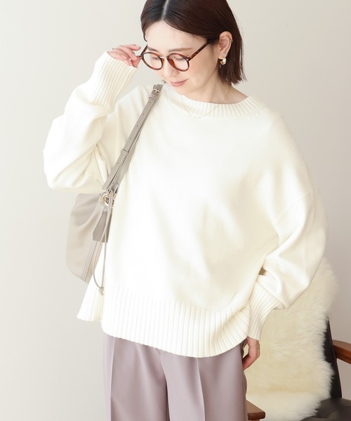 ニット セーター バイパチモックネックニットプルオーバー レディース | AMERICAN HOLIC | 01