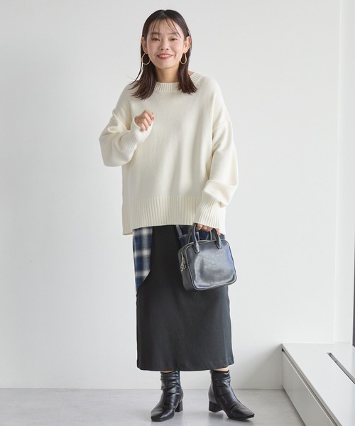 ニット セーター バイパチモックネックニットプルオーバー レディース | AMERICAN HOLIC | 21