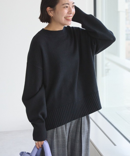 ニット セーター バイパチモックネックニットプルオーバー レディース | AMERICAN HOLIC | 24